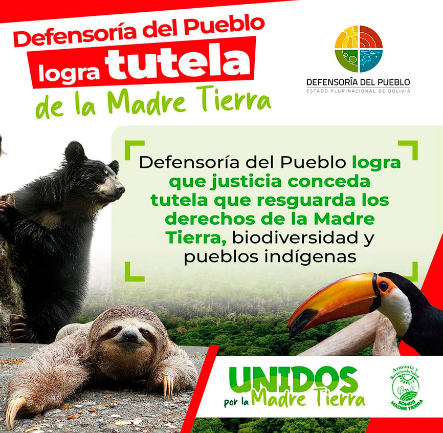 tutela madre tierra bolivia